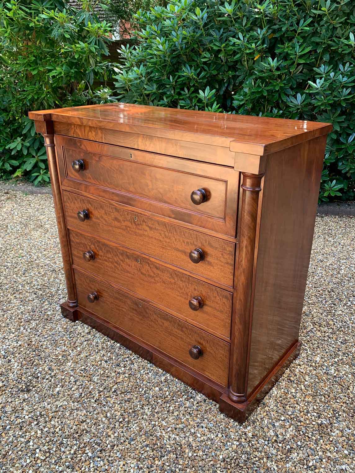 19th Century Mahogany Chest of Drawers Richmond Hill Antiques