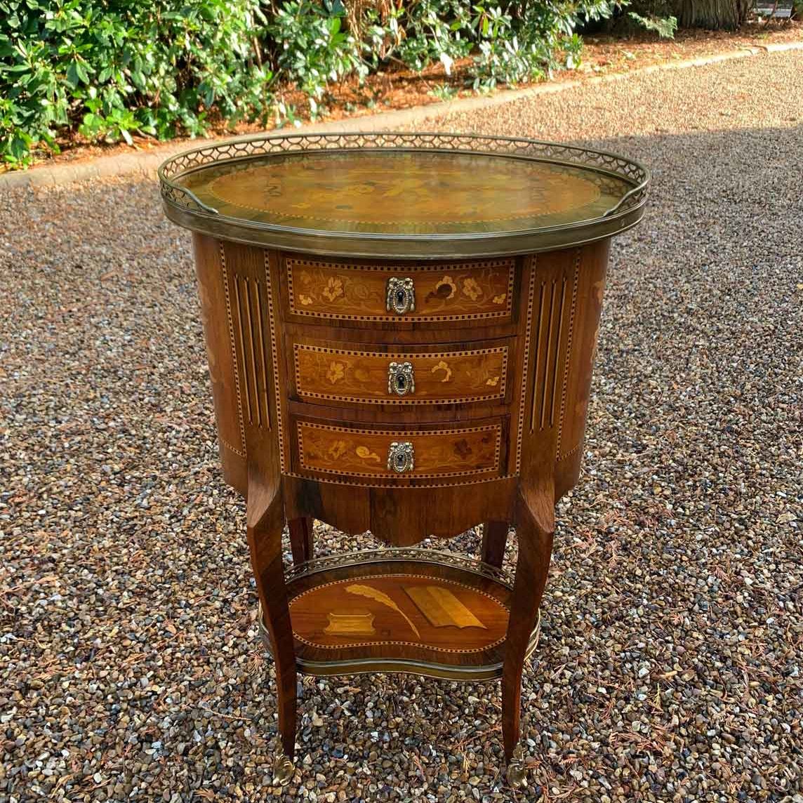 19th Century Victorian Walnut Bedside Tables Richmond Hill Antiques
